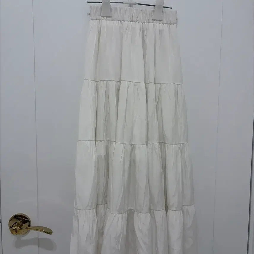 [BUNJANG] Tiered Maxi Skirt / 캉캉 롱치마