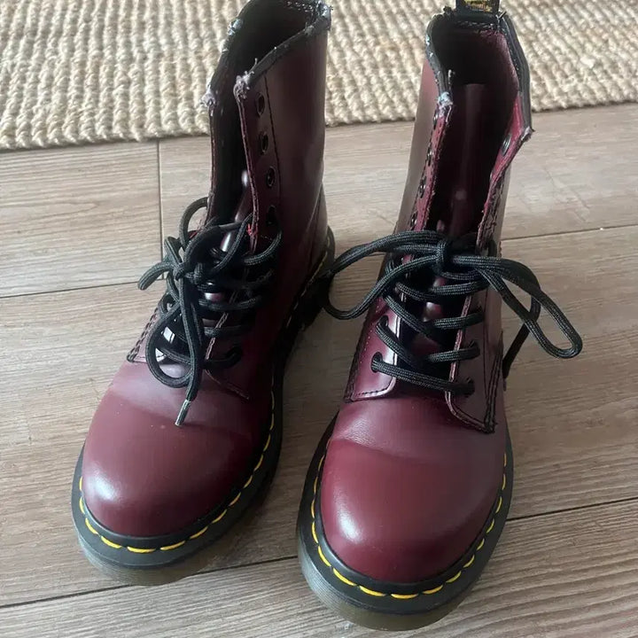 [BUNJANG] Dr. Martens 1460 Cherry Red 8-Hole Boots / 닥터마틴 1460 체리레드 8홀 uk3 (230mm)