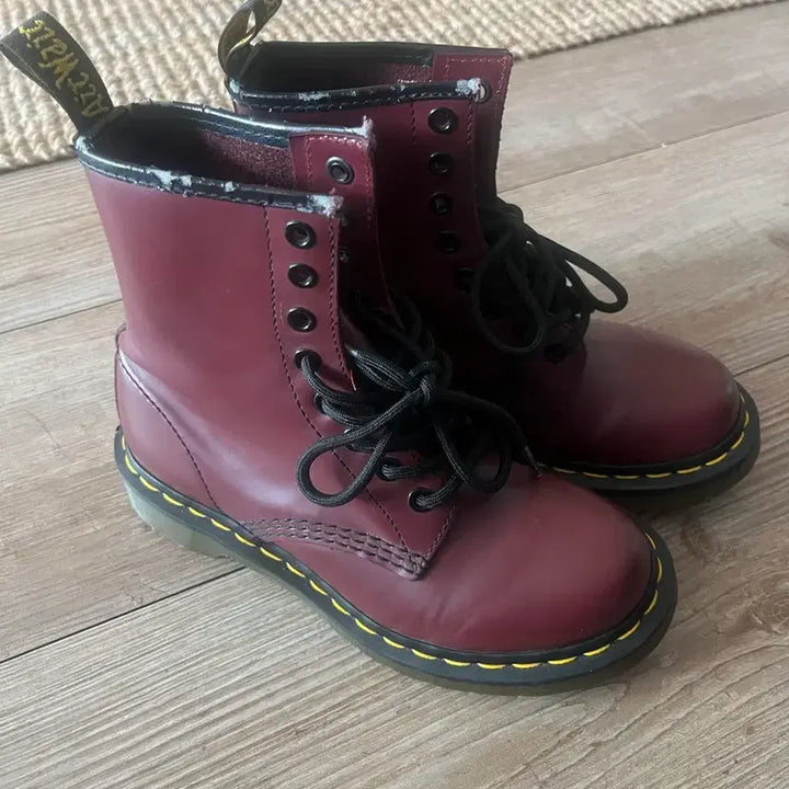 [BUNJANG] Dr. Martens 1460 Cherry Red 8-Hole Boots / 닥터마틴 1460 체리레드 8홀 uk3 (230mm)
