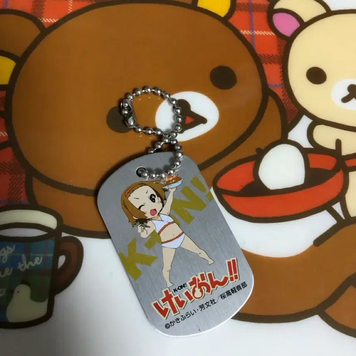 [BUNJANG] K-ON! Metal Keyring / 케이온 메탈 키링
