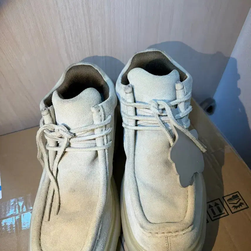 [BUNJANG] Burberry Suede Creeper Mid Sneakers / 버버리 스웨이드 크리퍼 미드 스니커즈 43 정품 급처 쿨거래 에눌