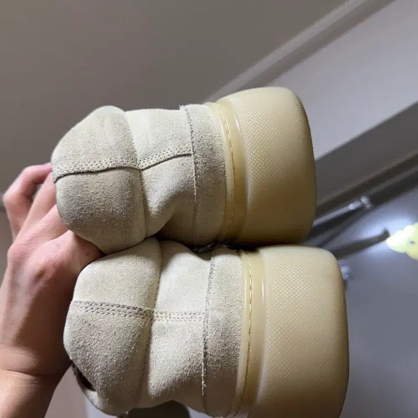 [BUNJANG] Burberry Suede Creeper Mid Sneakers / 버버리 스웨이드 크리퍼 미드 스니커즈 43 정품 급처 쿨거래 에눌