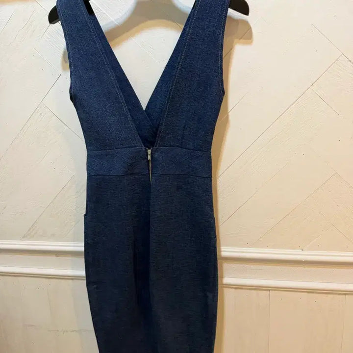 [BUNJANG] Denim Jumpsuit Dress / 데님 점프수트 청 원피스