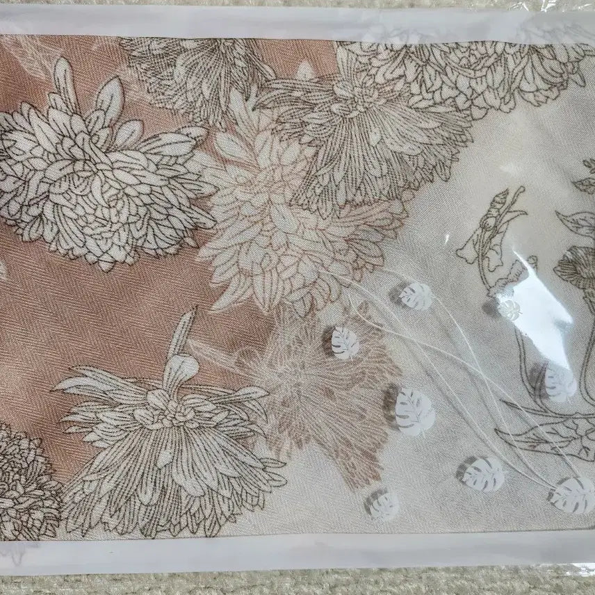 [BUNJANG] Valentino Rudy Flower Pattern Silk Scarf / 플라워 패턴 스카프 새상품(발렌티노루디 행사상품)