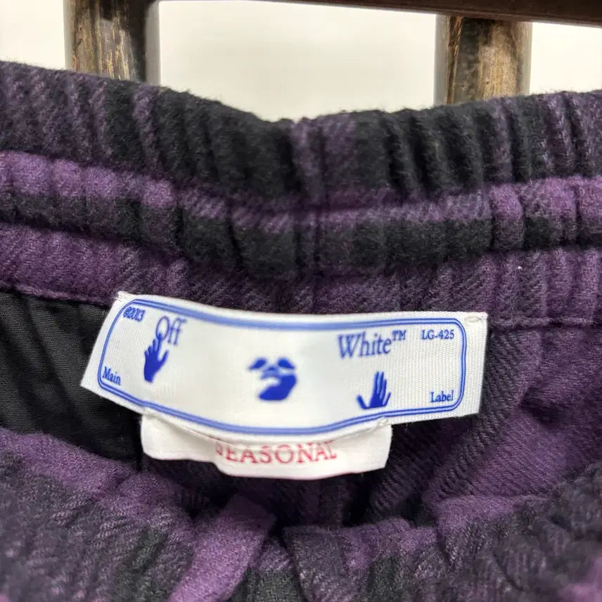 [BUNJANG] Off-White Arrow Shorts Purple / [S]오프화이트 에로우 반바지