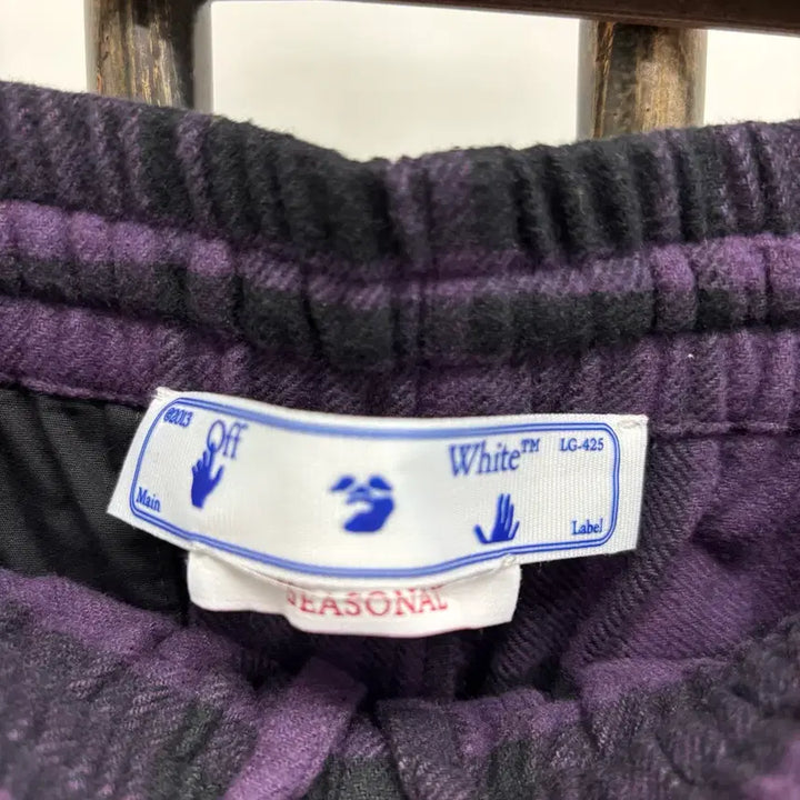 [BUNJANG] Off-White Arrow Shorts Purple / [S]오프화이트 에로우 반바지