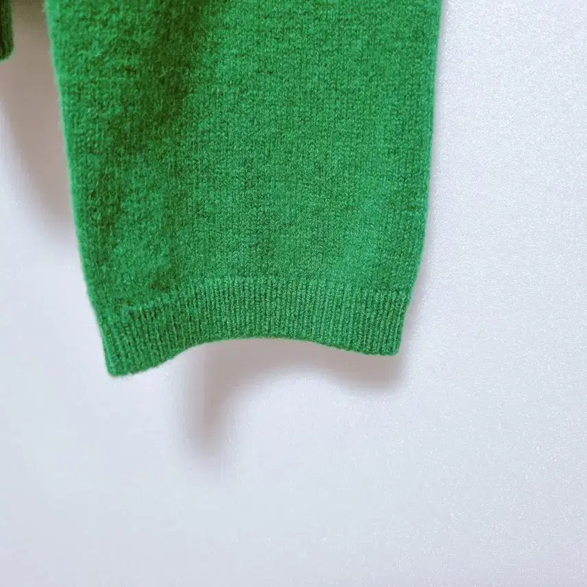 [BUNJANG] Lacoste Wool Knit Sweater / 여성 라코스테 WOOL 울 모 긴팔 니트 스웨터