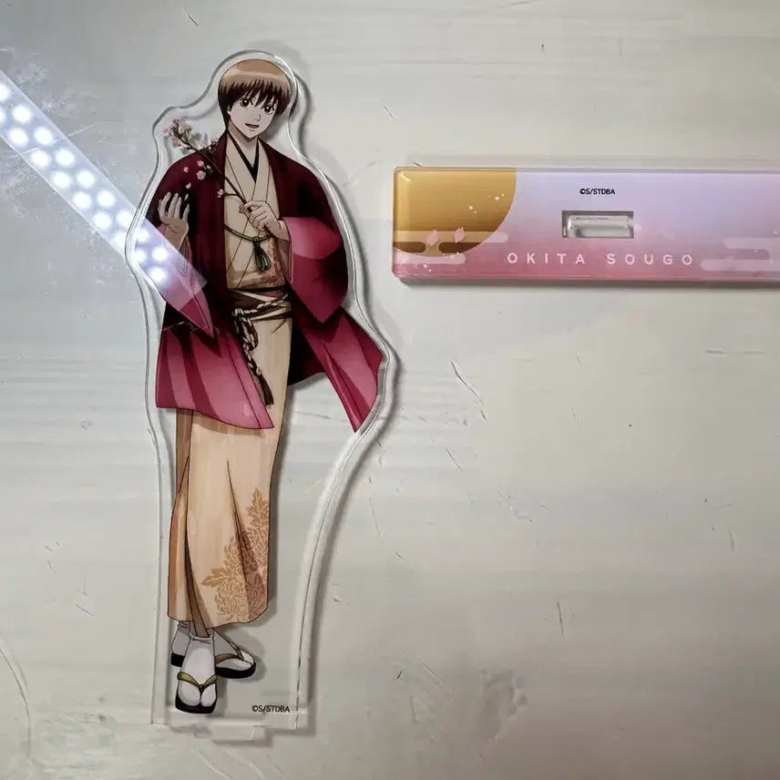 [BUNJANG] Gintama Sougo Okita Cherry Blossom Acrylic Stand / 은혼 오키타 소고 꽃놀이 아크릴