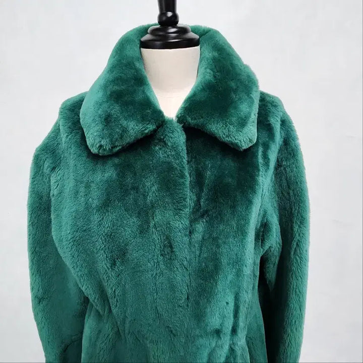 [BUNJANG] ROBO Lambskin Shearling Mouton Long Coat / ROBO 스페인 천연 양가죽 양면 무스탕 롱코트 55