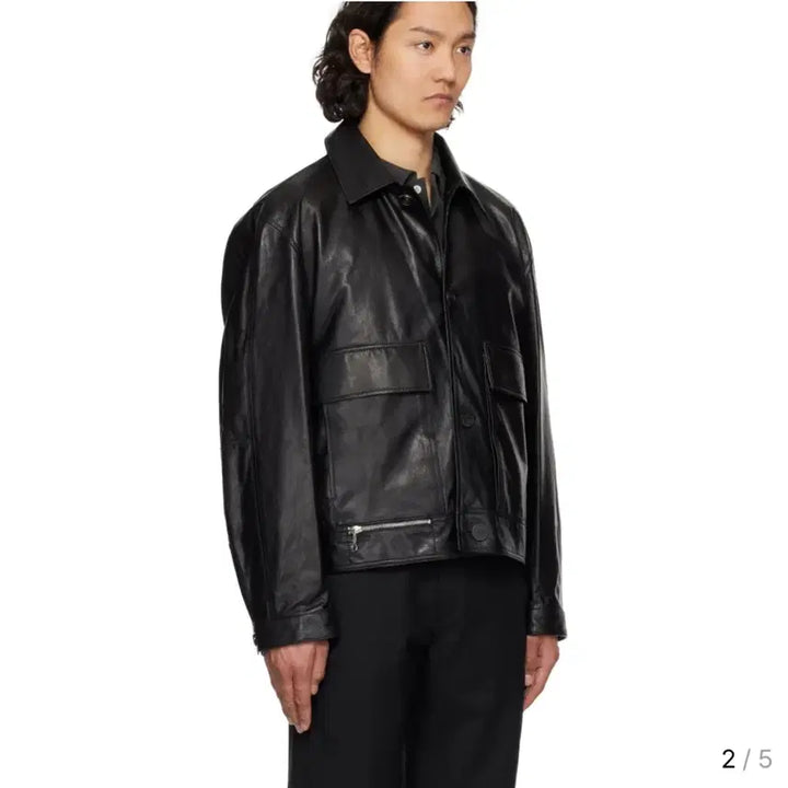 [BUNJANG] Solid Homme 25SS Leather Jacket / 솔리드옴므 가죽자켓팝니다(25SS)