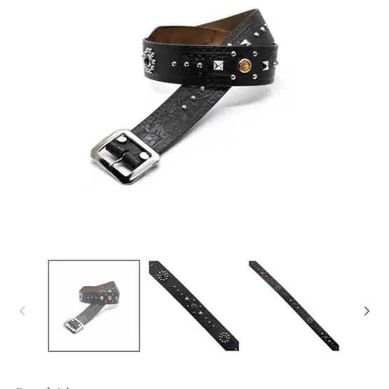 [BUNJANG] Tropic Clothing Studded Belt Size 30 / 트로피클로딩 스터드 벨트 30