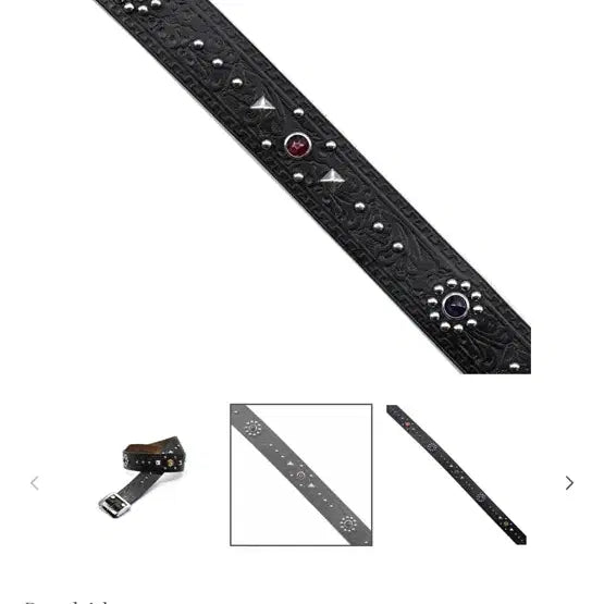 [BUNJANG] Tropic Clothing Studded Belt Size 30 / 트로피클로딩 스터드 벨트 30