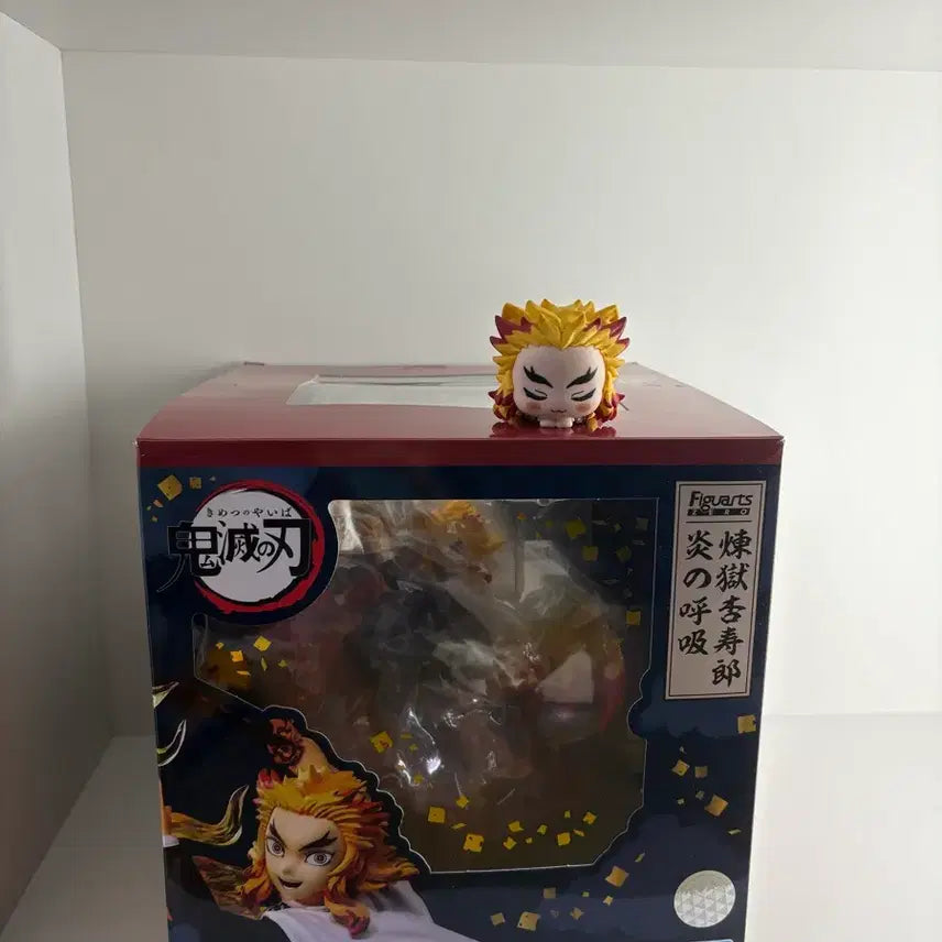 [BUNJANG] Demon Slayer Kyojuro Rengoku &amp; Ohiruneko Figure Bundle / 귀멸의칼날 아츠제로 쿄쥬로 렌고쿠 + 오히루네코
