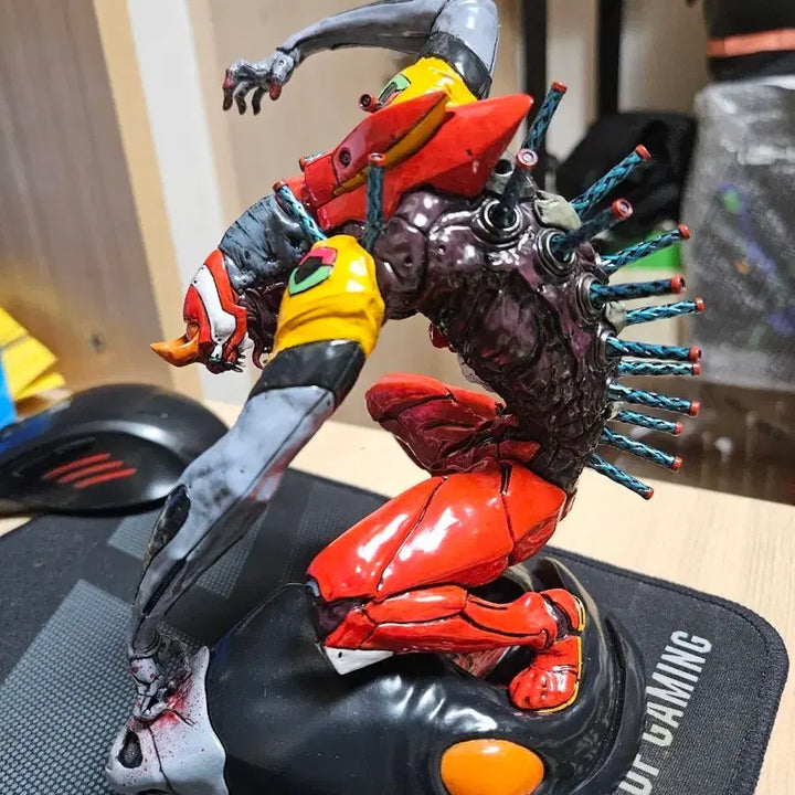 [BUNJANG] Kaiyodo Artpla Evangelion Unit-02 Beast Mode Painted Figure / 카이요도 아트프라 에반게리온 2호기 비스트 모드 도색작