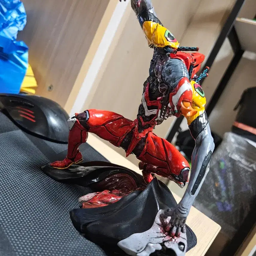 [BUNJANG] Kaiyodo Artpla Evangelion Unit-02 Beast Mode Painted Figure / 카이요도 아트프라 에반게리온 2호기 비스트 모드 도색작