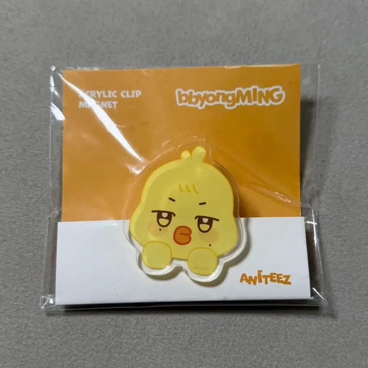 [BUNJANG] Aniteez Bbyongming Acrylic Clip Magnet (Sealed) / 애니티즈 뿅밍이 아크릴 클립 마그넷 미개봉 새상품
