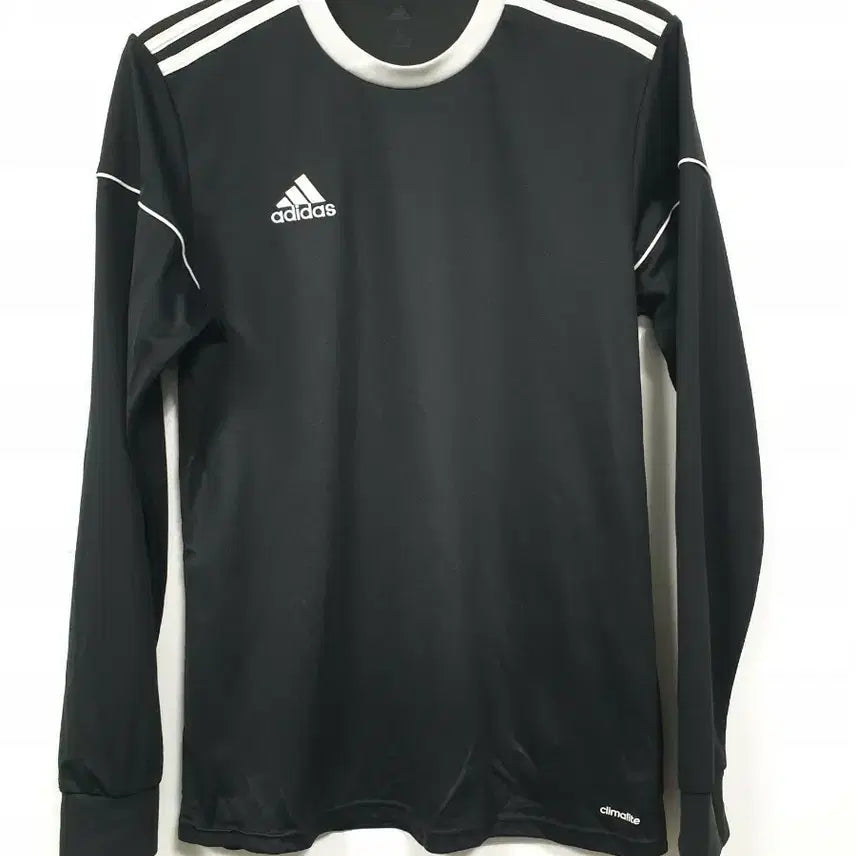 [BUNJANG] Adidas Squadra Long Sleeve T-Shirt Black L / 아디다스 검정색 스쿼드라 긴팔 티셔츠 L사이즈