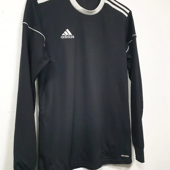 [BUNJANG] Adidas Squadra Long Sleeve T-Shirt Black L / 아디다스 검정색 스쿼드라 긴팔 티셔츠 L사이즈