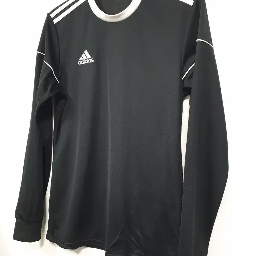 [BUNJANG] Adidas Squadra Long Sleeve T-Shirt Black L / 아디다스 검정색 스쿼드라 긴팔 티셔츠 L사이즈