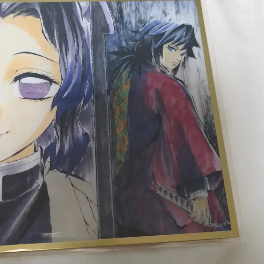 [SOLD OUT] (현물)귀멸 기유 시노부 유포 웹샵 쿠지 아크릴색지