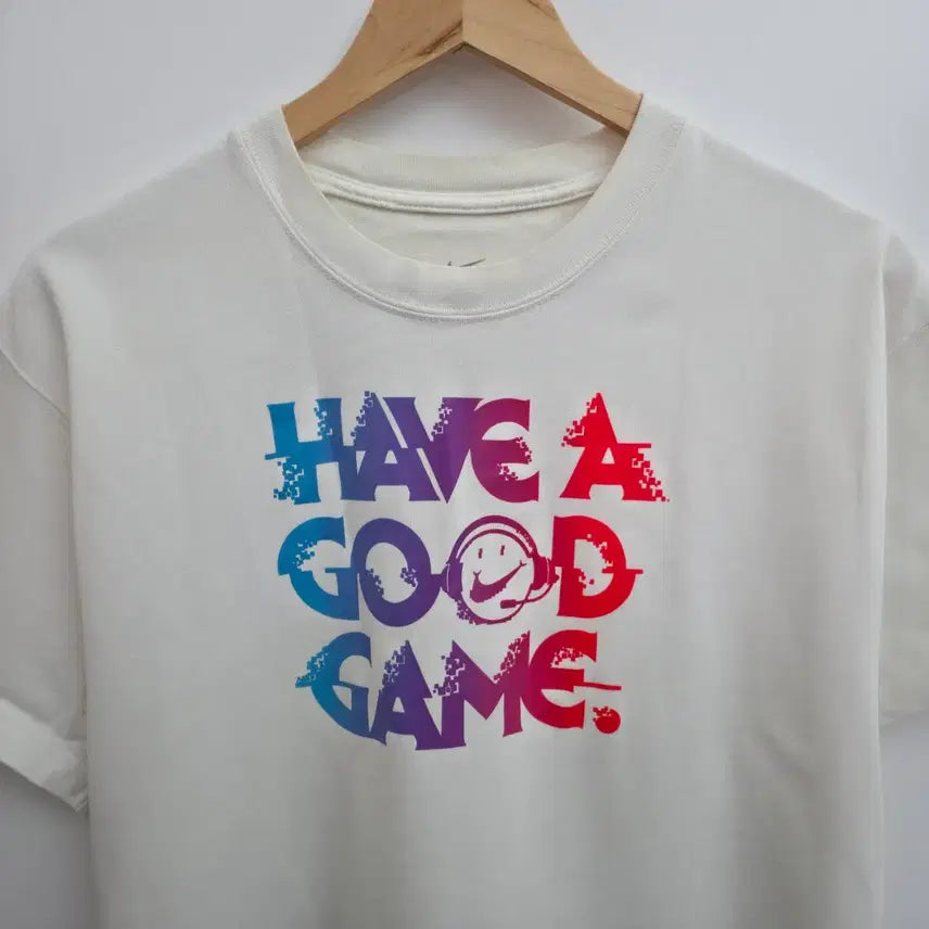 [BUNJANG] Nike GG Short Sleeve T-shirt White / [L] 나이키 GG 반팔티 화이트