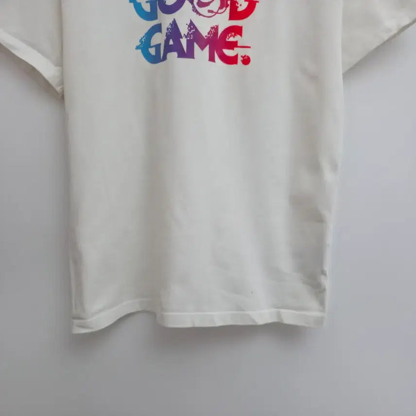[BUNJANG] Nike GG Short Sleeve T-shirt White / [L] 나이키 GG 반팔티 화이트