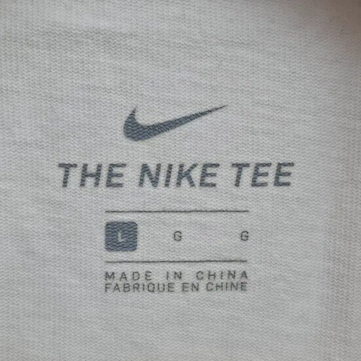 [BUNJANG] Nike GG Short Sleeve T-shirt White / [L] 나이키 GG 반팔티 화이트