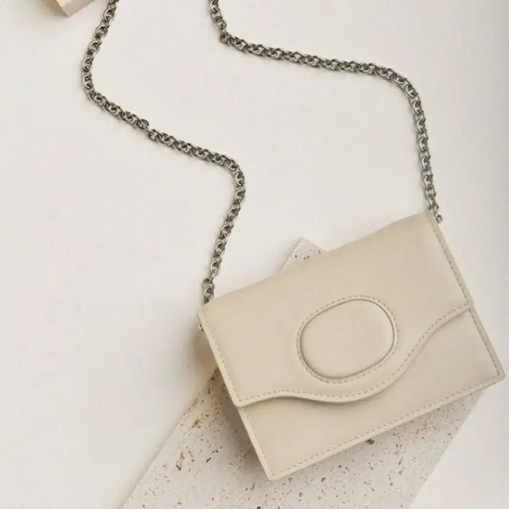 [BUNJANG] Header Eggshell Two-Way Chain Bag / (새상품) 헤더 eggshell 투웨이 체인백