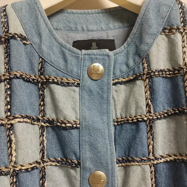 [BUNJANG] Lanvin Collection Denim Vest / 한섬 랑방컬렉션 데님베스트