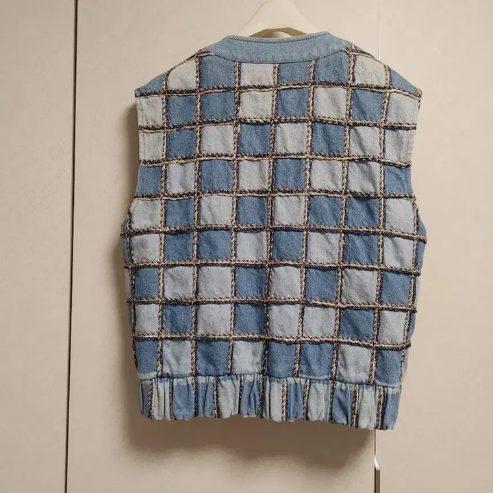 [BUNJANG] Lanvin Collection Denim Vest / 한섬 랑방컬렉션 데님베스트