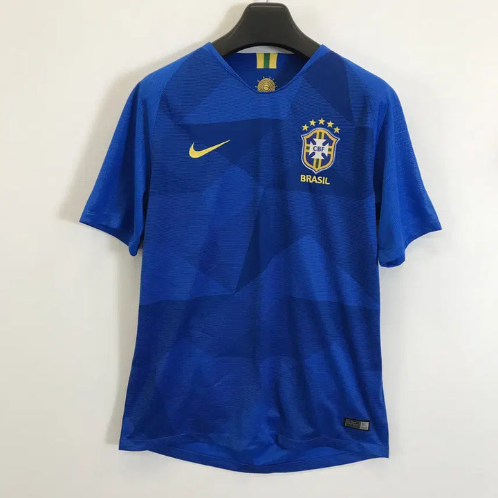 [BUNJANG] Nike Brazil National Team 2018 Jersey / 나이키 2018 브라질 국대 노마킹 유니폼 [해외M]