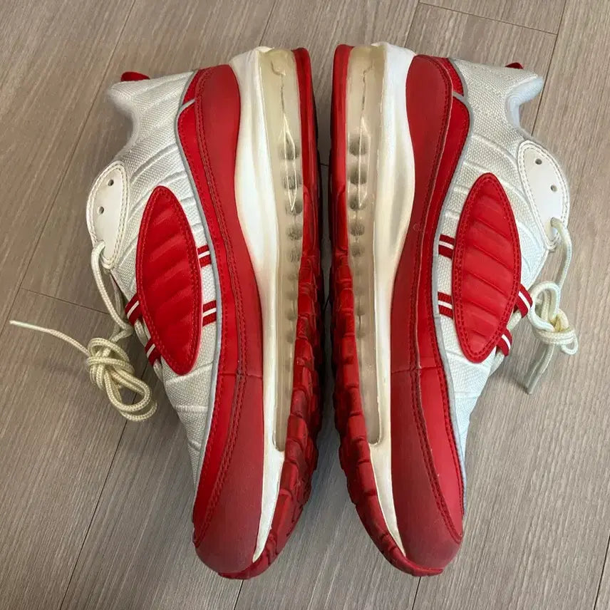 [BUNJANG] Nike Air Max 98 University Red Sneakers / 나이키 에어맥스98 유니버시티 레드 265