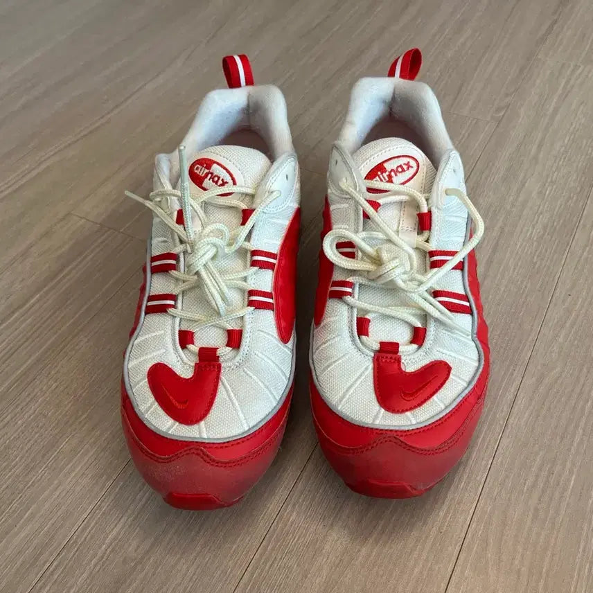 [BUNJANG] Nike Air Max 98 University Red Sneakers / 나이키 에어맥스98 유니버시티 레드 265