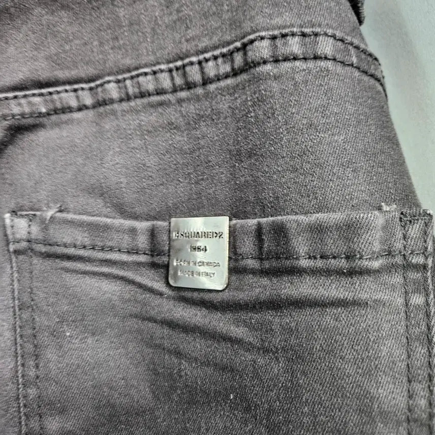 [BUNJANG] Dsquared2 Black Denim Jeans / 디스퀘어드2 블랙 데님 청바지 32