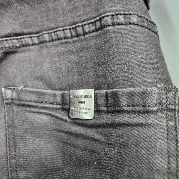 [BUNJANG] Dsquared2 Black Denim Jeans / 디스퀘어드2 블랙 데님 청바지 32