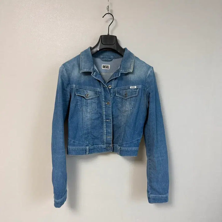 [BUNJANG] DIESEL Genuine Crop Denim Jacket / 디젤(DIESEL) 정품 크롭 데님 자켓