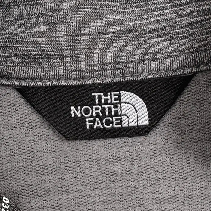 [BUNJANG] The North Face Half-Zip Long Sleeve T-shirt / 여성S/ 노스페이스 반집업 긴팔티 GY 28-91