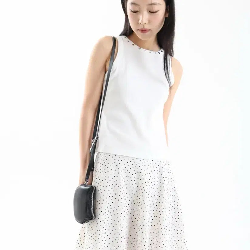 [BUNJANG] Navi Verse Dot Skirt / 나비버스 도트 스커트