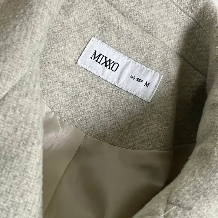 [SOLD OUT] 미쏘 크롭 떡볶이코트 (떡코) 베이지그레이 M