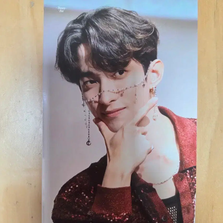 [BUNJANG] Seventeen Dokyeom Photocard Holder / 세븐틴 카페 인 서울 미니포토 홀더 도겸