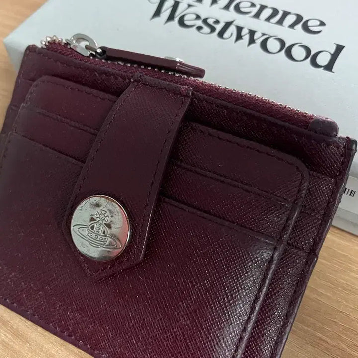 [BUNJANG] Vivienne Westwood Leather Card Wallet / 비비안웨스트우드 카드지갑