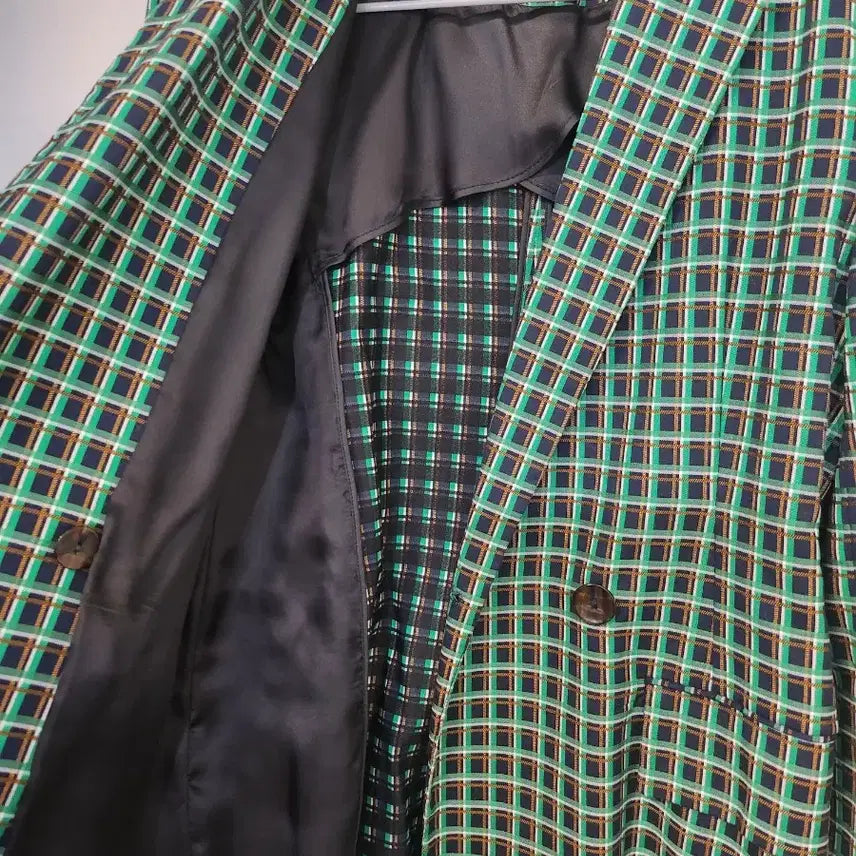 [BUNJANG] M-Line Check Jacket / M자라체크자켓