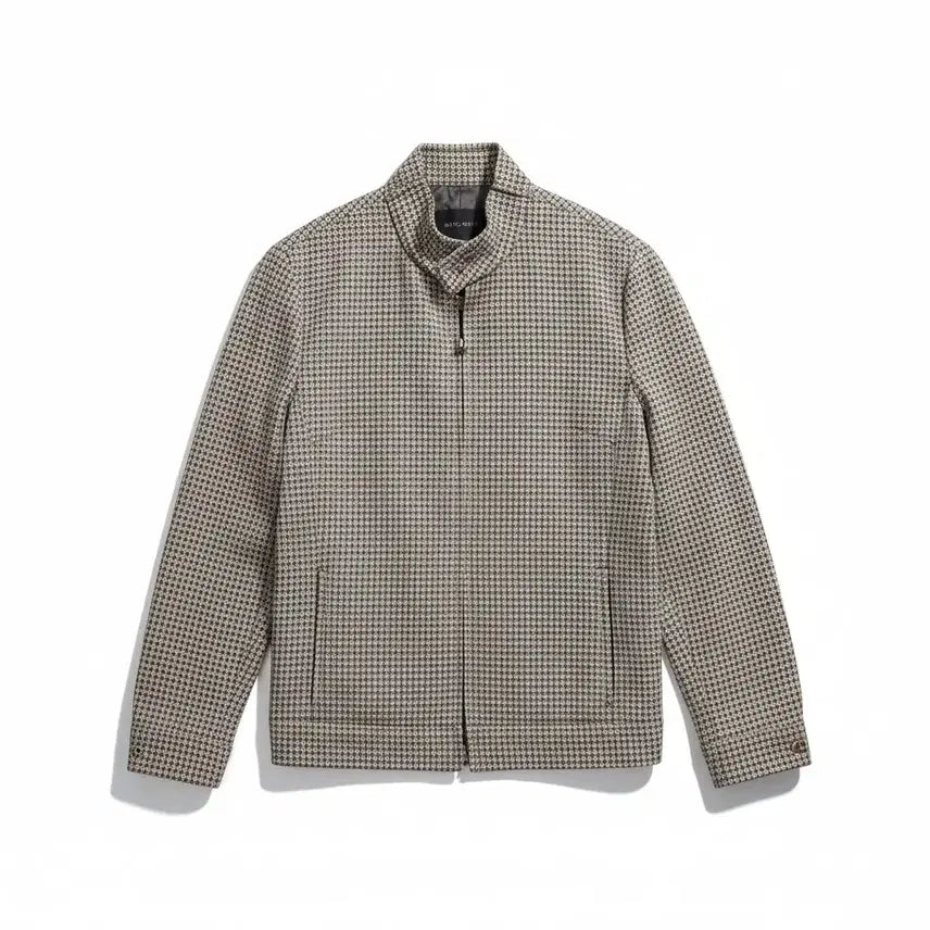 [BUNJANG] Solvejia Pattern Henley Neck Jacket / 여성85/ 솔레지아 패턴 헨리넥 자켓 BG 28-93