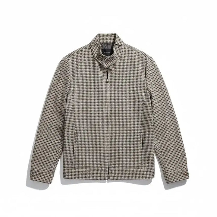 [BUNJANG] Solvejia Pattern Henley Neck Jacket / 여성85/ 솔레지아 패턴 헨리넥 자켓 BG 28-93