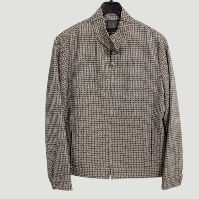 [BUNJANG] Solvejia Pattern Henley Neck Jacket / 여성85/ 솔레지아 패턴 헨리넥 자켓 BG 28-93