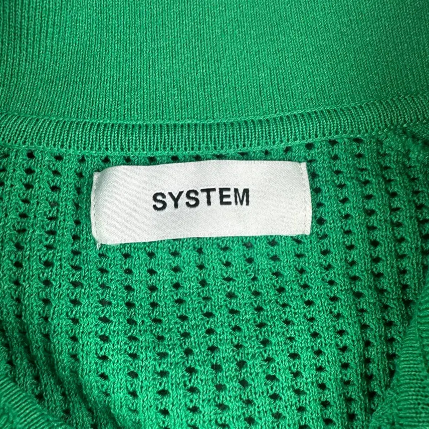 [BUNJANG] System Homme Knit Short Sleeve T-Shirt Size 105 / 시스템옴므 니트 반팔 105