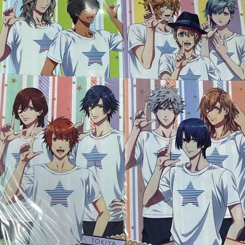 [BUNJANG] Uta no Prince-sama A4 Clear File Bundle Set / 우타프리 a4 클리어파일 일괄
