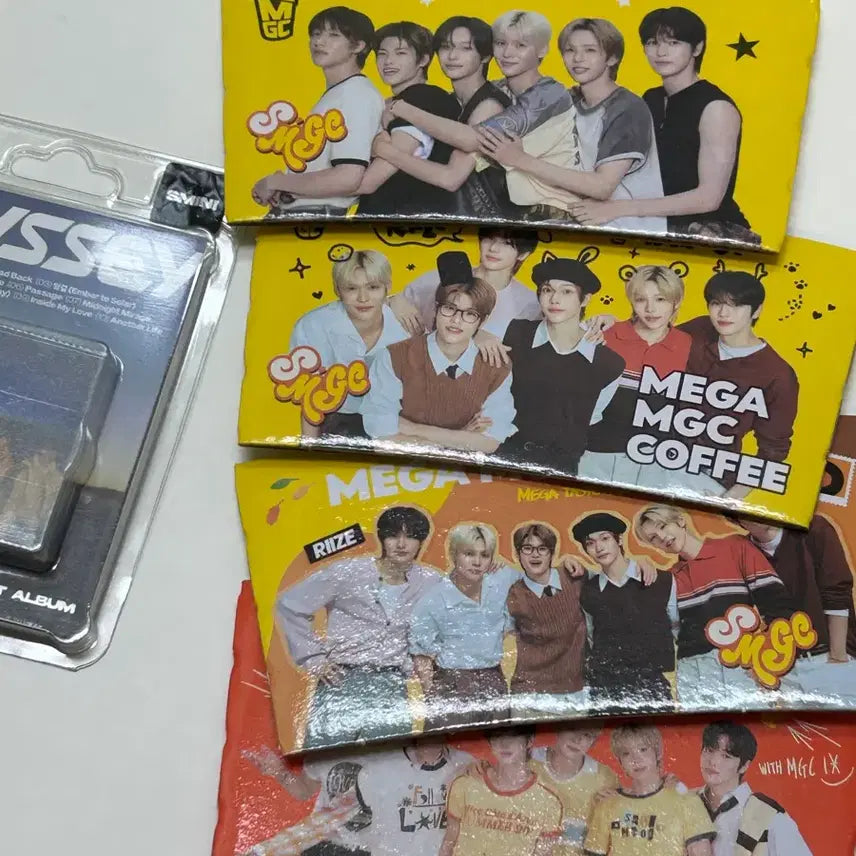 [BUNJANG] RIIZE Odyssey Mega Coffee Smini Album / 라이즈 오디세이 메가커피 스미니 &amp; 컵홀더 일괄