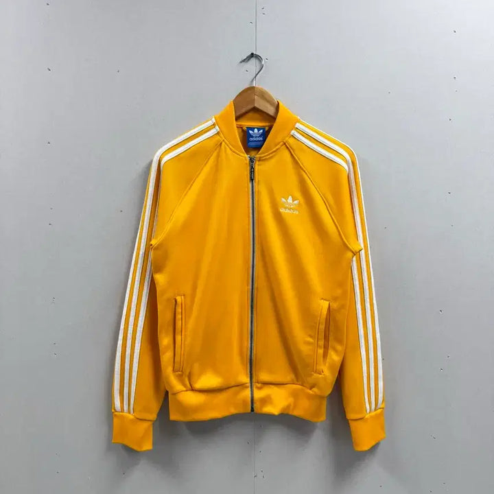 [BUNJANG] Adidas Superstar Track Top Yellow / 여성 95 / 아디다스 슈퍼스타 트랙탑 져지 옐로우