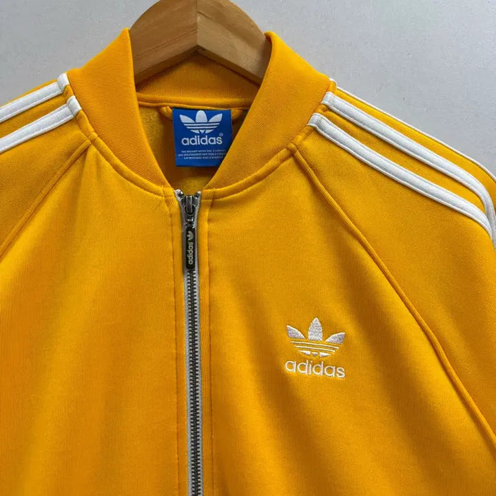 [BUNJANG] Adidas Superstar Track Top Yellow / 여성 95 / 아디다스 슈퍼스타 트랙탑 져지 옐로우